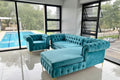 Le-Wett L shaped couch & chair